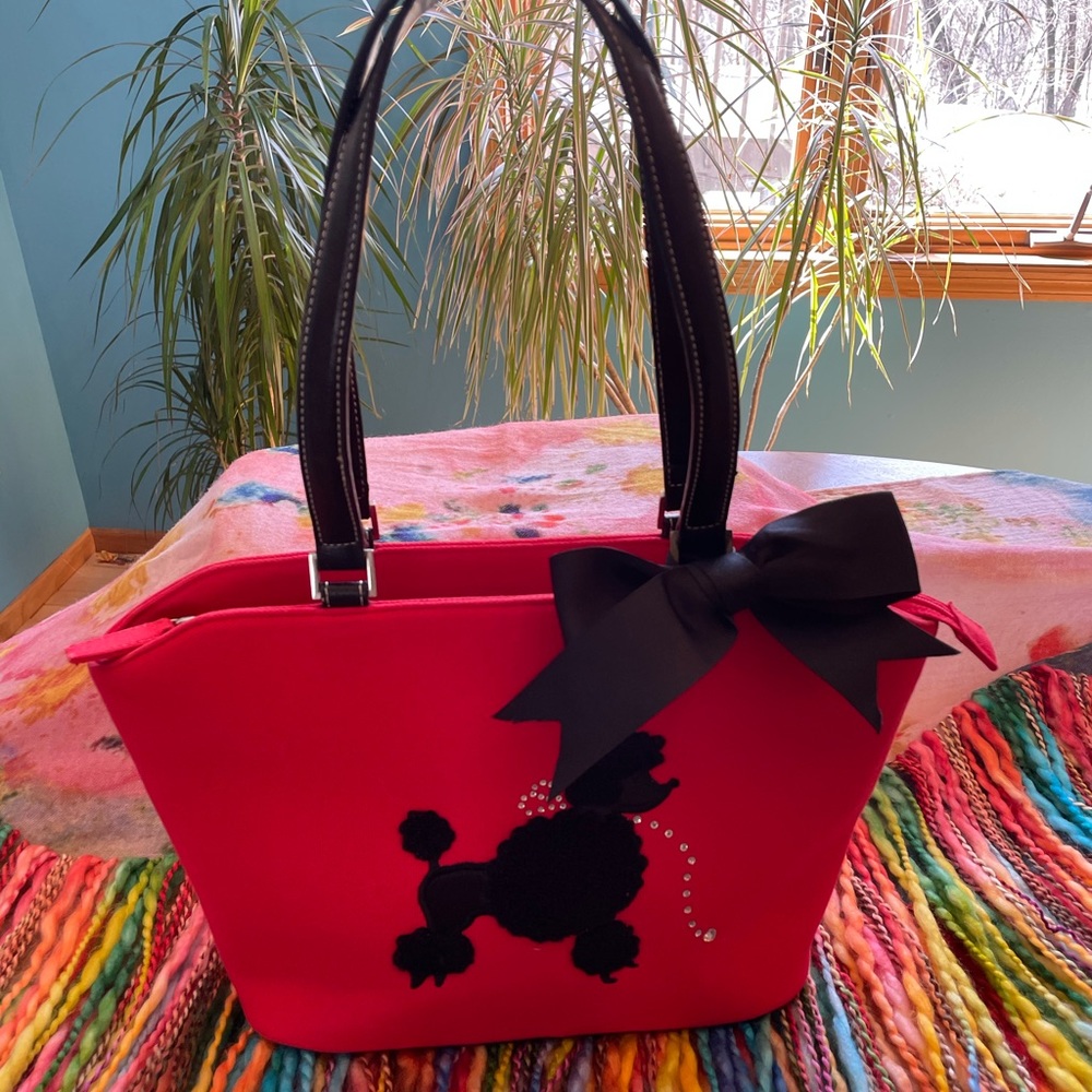 Adorable Poodle Purse